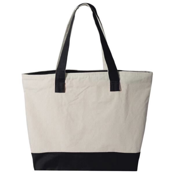 Q-Tees Q1300 · 19L Zippered Tote