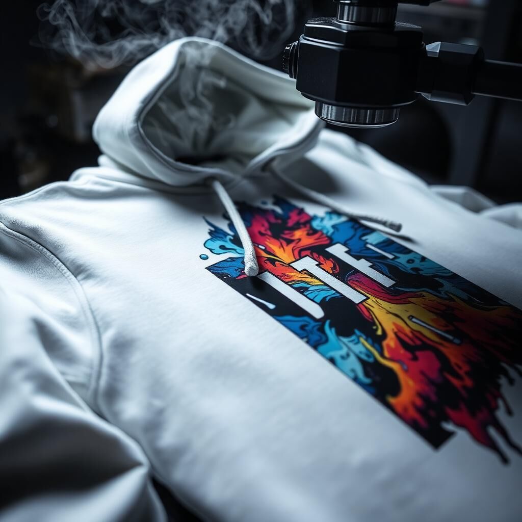 Full-colour direct-to-film apparel printing