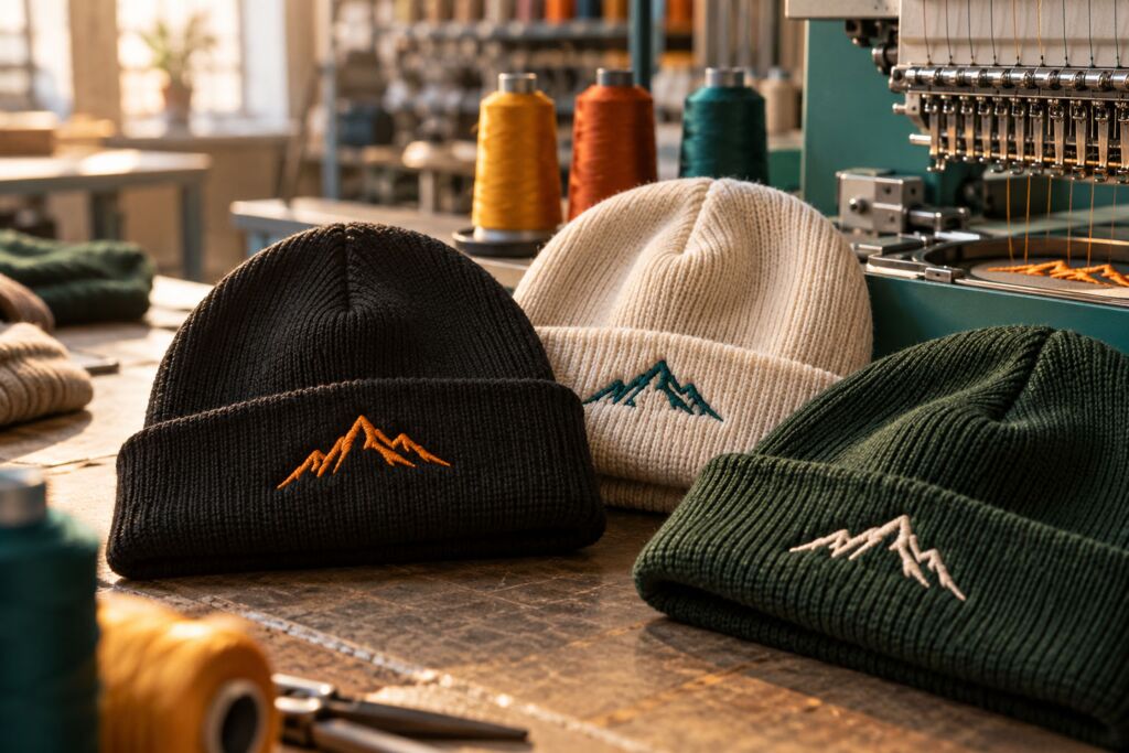 Custom Embroidery apparel detail